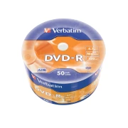 Thumbnail 2 of DVD-R Verbatim, 4.7 GB, 16x, AZO покритие, 50 броя, фолирани