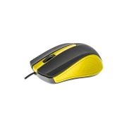 Thumbnail 2 of Мишка Yenkee 1015YW, оптична, USB, с кабел, 3 бутона, жълта