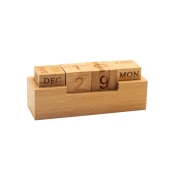 Thumbnail 2 of Office 1 Вечен календар Forever, бамбук, 13.5 х 4.3 х 5 cm