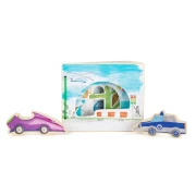 Thumbnail 3 of Small Foot Книжка Полиция, интерактивна, дървена