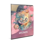 Thumbnail 5 of Gipta Тетрадка Astropastel, А4, бяла хартия, широки редове, картонена корица, 60 листа