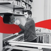 Thumbnail 4 of Кърпи за почистване Kimberly-Clark WypAll L20 7302 Centrefeed, на ролка, 38 х 18.3 cm, 380 къса, сини, 6 броя