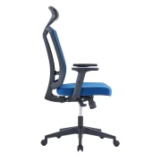 Thumbnail 4 of Ергономичен офис стол RFG Primo HB, дамаска и меш, до 130 kg, син