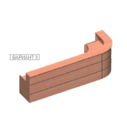 Thumbnail 7 of Рецепция R3, права, 120 x 74 x 113 cm