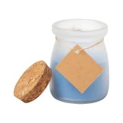 Thumbnail 3 of Cool Свещ Tepor, в буркан, с коркова капачка, синя