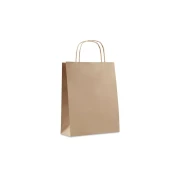 Thumbnail 2 of More Than Gifts Хартиена торбичка Paper Tone, размер S, 18 х 8 х 21 cm, кафява