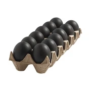 Thumbnail 5 of Creativ Company Яйца, пластмасови, 6 cm, черни, 12 броя