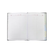 Thumbnail 5 of Календар-бележник, без дати, екокожа, 96 листа, A5, черен