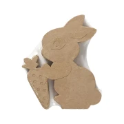 Thumbnail 2 of Creativ Company Заек от папиемаше, 18 х 2.5 cm