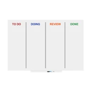 Thumbnail 7 of Rocada Бяла дъска-планер Skin Agile, магнитна, 100 х 150 cm