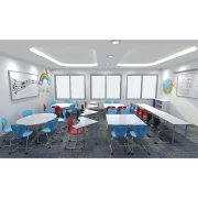 Thumbnail 6 of Ученически стол RFG Maxima C, от VIII до XII клас, 43 х 45 х 46 cm, до 120 kg, мандарина