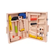 Thumbnail 4 of Small Foot Кутия с инструменти, дървена, 13 части
