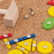 Thumbnail 2 of Moxy Мозайка, дървена, с чукче, 74 части