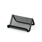Thumbnail 2 of Office 1 Поставка за визитки, мрежеста, метална, черна