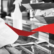 Thumbnail 3 of Кърпи за почистване Kimberly-Clark WypAll L40 8387 Absorbent, 1/4 сгънати, 30.4 х 31.7 cm, бели, 56 броя