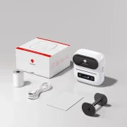 Thumbnail 2 of Принтер Phomemo M220-WH, мини, без мастило, максимална широчина на етикета 75 mm, бял