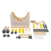 Thumbnail 12 of Small Foot Кутия с инструменти и мини работна маса 2 в 1, дървена