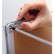 Thumbnail 3 of Office 1 Коркова дъска, с алуминиева рамка, 60 x 90 cm