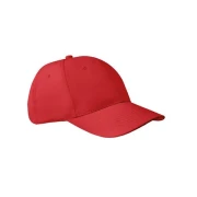 Thumbnail 1 of More Than Gifts Бейзболна шапка Basie, 6-панелна, памук, червена