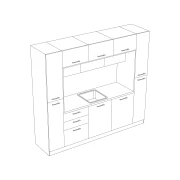 Thumbnail 3 of Кухня RFG Бека, 250 х 60 х 221 cm