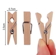 Thumbnail 3 of Foska Щипки, дървени, 35 х 7 mm, 20 броя