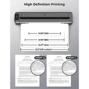 Thumbnail 6 of Мобилен принтер Phomemo Q302-SRB, A4