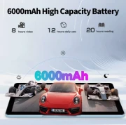 Thumbnail 3 of Таблет Pritom E10, 10'', Octa Core, 64 GB, 8 GB RAM, Android 13, IPS, A523 Octa Core, предна камера 2 MP, светлосин