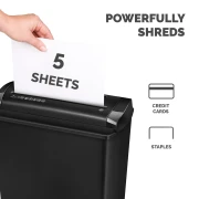 Thumbnail 4 of Шредер за унищожаване на документи Fellowes Powershred P-25S, Strip-Cut, 11 L, време за работа 3 мин
