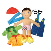 Thumbnail 3 of Nowa Szkola Кукла за игра, момче, с дрехи, 75 cm