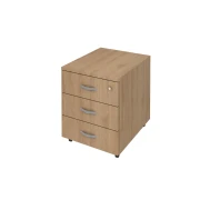 Thumbnail 1 of Контейнер за бюро K3, с 3 чекмеджета, с ключ, 41 x 51 x 51 cm, ПДЧ