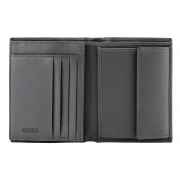 Thumbnail 4 of Hugo Boss Портфейл Saffiano, с капак и отделение за монети, сив