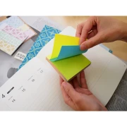 Thumbnail 4 of Stick'n Самозалепващи се листчета Alternate, 76 x 76 mm, неонови, 100 листа