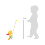 Thumbnail 3 of Small Foot Играчка Пате, за бутане, дървена, 61 х 6.5 х 17 cm