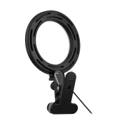 Thumbnail 2 of Светлинен ринг за монитор TNB Influence, LED, 6'', бяло-черен
