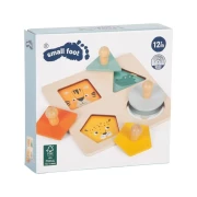 Thumbnail 7 of Small Foot Пъзел Монтесори - форми, животни и огледало