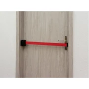 Thumbnail 2 of Лента за ограничително колче, за стенен монтаж, 200 cm, червена, широчина 45 mm