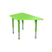 Thumbnail 2 of Ученическа маса RFG Трапец, с регулируема височина, от 3 до 8 години, 1200 х 600 х 370-620 mm, MDF, зелена
