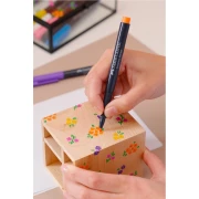 Thumbnail 4 of Faber-Castell Маркер Creative, объл, цвят 113 - портокалов сок