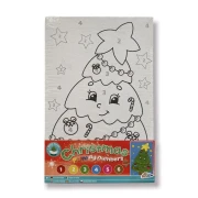 Thumbnail 1 of Moxy Платно за оцветяване Елха, по номера, с бои