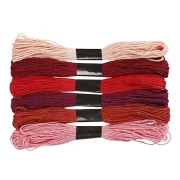 Thumbnail 2 of Creativ Company Конци за тъкане, червени