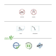 Thumbnail 4 of Изтривалка Olivo Cocco Joy - Hello/Welcome, кокосова, 40 х 60 cm