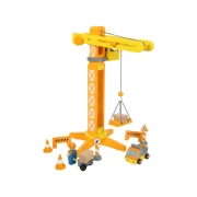Thumbnail 8 of Small Foot Кран за строителна площадка, с аксесоари, дървени