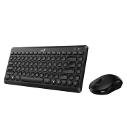 Thumbnail 3 of Комплект клавиатура Genius и мишка LuxeMate Q8000, черни, USB Type-A, 4 бутона на мишката, 12 бързи бутона на клавиатурата
