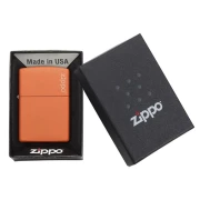 Thumbnail 4 of Zippo Запалка 231ZL - Classic Orange Matte Zippo Logo