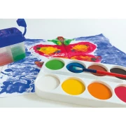 Thumbnail 2 of Eberhard Faber Чаша за рисуване, с 2 отделения и капак, синя