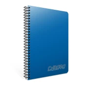 Thumbnail 10 of Gipta Chromo Тетрадка А6, бяла, широки редове, PP корица, със спирала, 80 листа