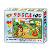 Thumbnail 1 of Пъзел с приказка Житената питка, 100 части