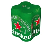 Thumbnail 1 of Heineken Бира, 5.0%, 0.5 L, в кен, 4 броя