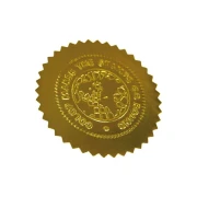 Thumbnail 2 of Colop Стикер-фолио, диаметър 55 mm, червено, 250 броя