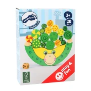 Thumbnail 3 of Small Foot Игра за баланс Жаба, дървена, 20 части